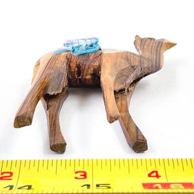 SMALL CARVED WOODEN CAMEL