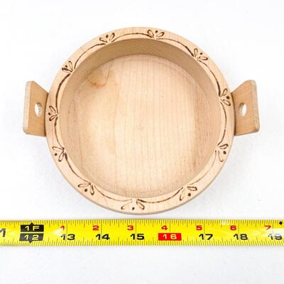 SCHMID-LINDER SMALL WOODEN BOWL/TRAY - SWITZERLAND