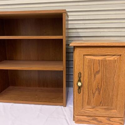 Shelf and Wood Storage Unit