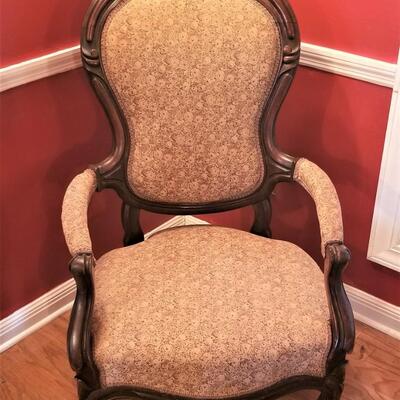 Lot #80   Antique Parlor Chair