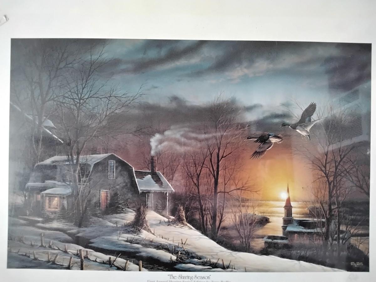 Terry redlin Sharing Season 1 Signed