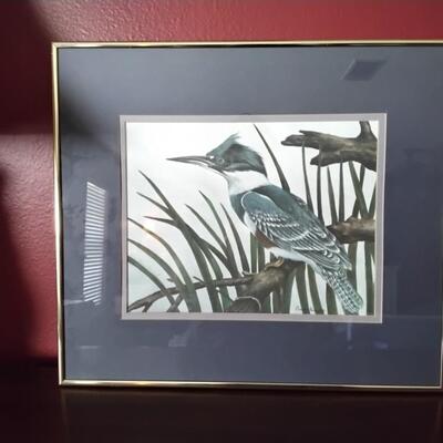 Beautifully framed and matted print