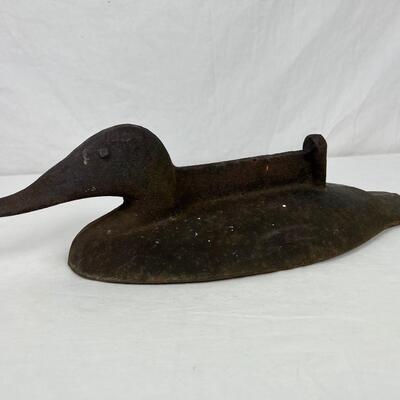 277 Cast Iron Duck Boot Scraper