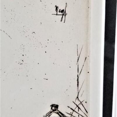 Lot #83   "St. Peter Street" by listed artist Robert Bledsoe Mayfield