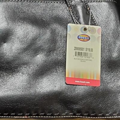 Fossil Black Sedona II Satchel