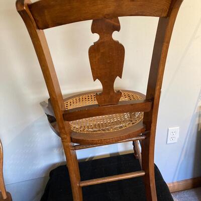 Antique Caned Seat Chair