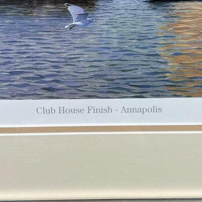293  Annapolis Signed and Numbered Artwork by Richard Harryman 