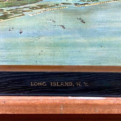 297  Antique Long Island Chromolithograph