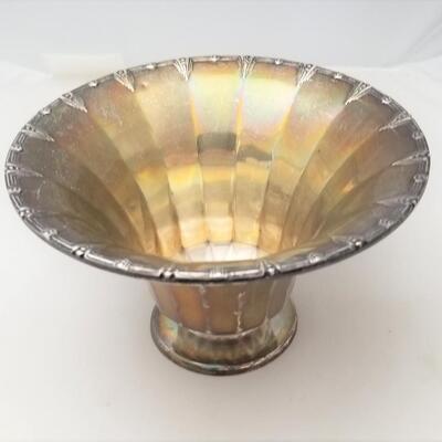 Lot #87  Sterling Silver Fluted Bowl