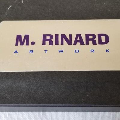 Lot #89  Matt Rinaud Print - Cello Player - dated 1999