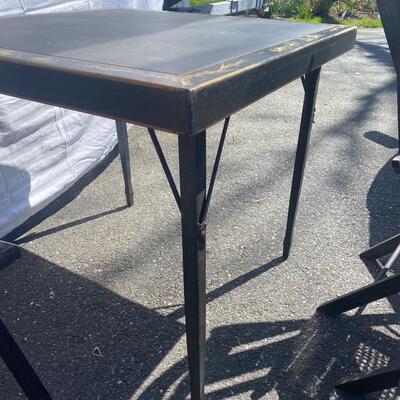 Card Table With Four Folding Chairs