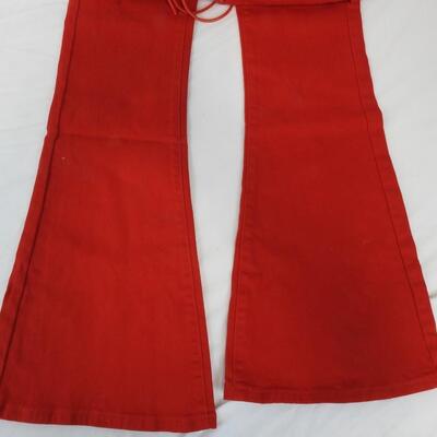 Edikted Red Bell Bottoms, Size: s, New