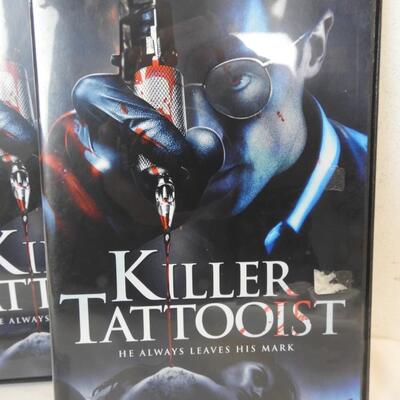 8 Copies of Killer Tattooist on DVD, Near New