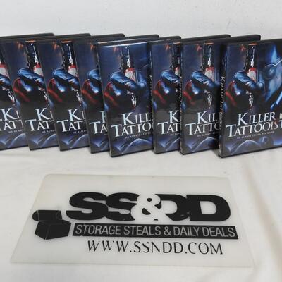 8 Copies of Killer Tattooist on DVD, Near New