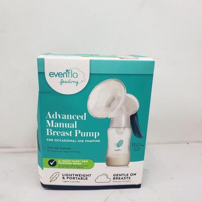 Evenflo Advanced Manual Breast Pump - New, Dented Box
