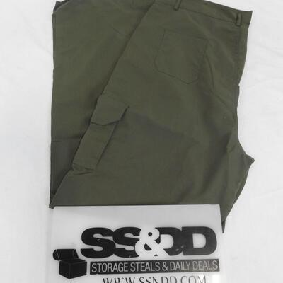 Lightweight Cargo Pants, Olive Green, by Wrangler 34 Waist 30 Inseam - New