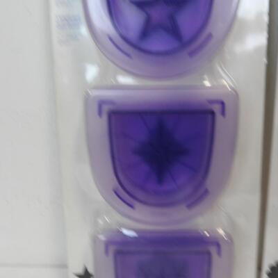 Wilton Cutting INsert Sets For Fondant: Stars & Flowers, Damaged Package-NEW