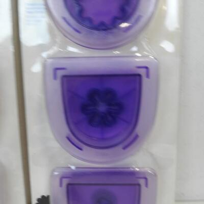 Wilton Cutting INsert Sets For Fondant: Stars & Flowers, Damaged Package-NEW