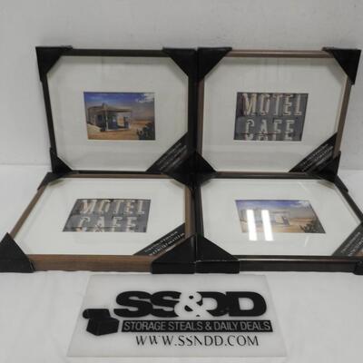 4 Wood Picture Frames, 11