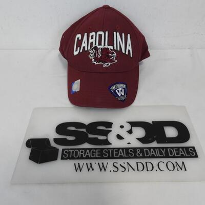 Carolina Gamecocks Adult Ball Cap, Snapback, Top Of The World,Maroon Colored-NEW