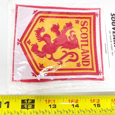 SCOTLAND LION SOUVENIR BADGE / PATCH