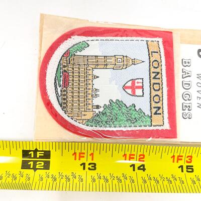 SAMPSONâ€™S LONDON WESTMINSTER SOUVENIR BADGE / PATCH