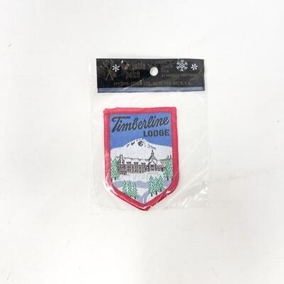 TIMBERLINE LODGE, OREGON SOUVENIR BADGE / PATCH