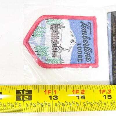 TIMBERLINE LODGE, OREGON SOUVENIR BADGE / PATCH