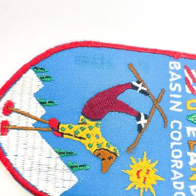 LOVELAND BASIN, COLORADO SKI SOUVENIR BADGE / PATCH