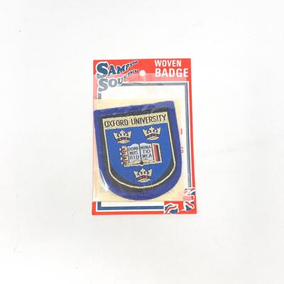 SAMPSON OXFORD UNIVERSITY SOUVENIR BADGE / PATCH