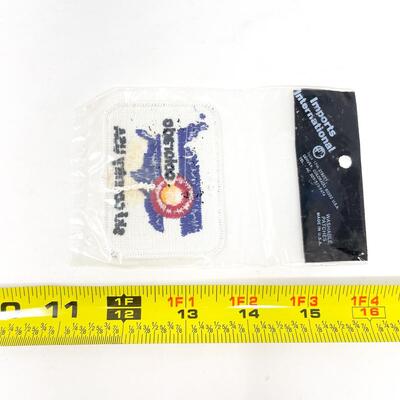 COLORADO â€œSKI COUNTRY USAâ€ SOUVENIR BADGE / PATCH