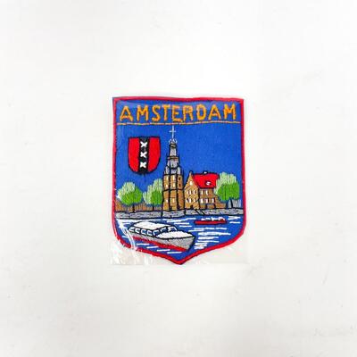 AMSTERDAM SOUVENIR BADGE / PATCH