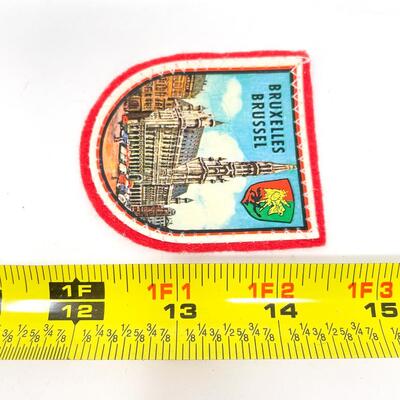 BRUXELLES (BRUSSELS) SOUVENIR BADGE / PATCH