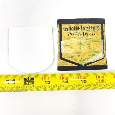 IRELAND SOUVENIR BADGE/PATCH BUNDLE OF TWO â€“ CLIFFS OF MOHER, BLARNEY CASTLE