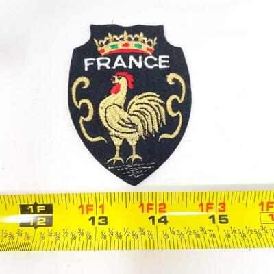 FRANCE SOUVENIR BADGE/PATCH SPACE #3