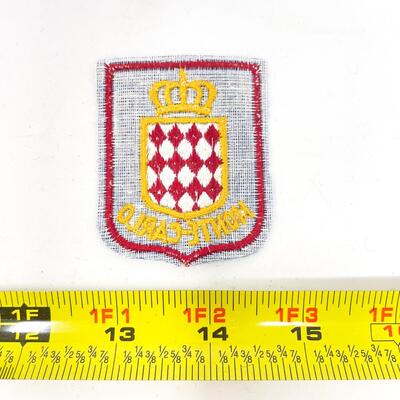 MONTE-CARLO SOUVENIR BADGE/PATCH