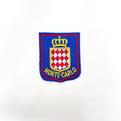 MONTE-CARLO SOUVENIR BADGE/PATCH
