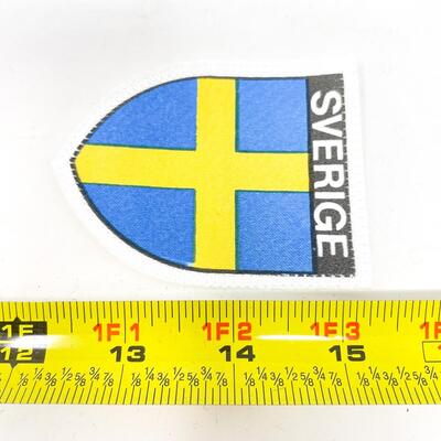 SVERIGE (SWEDEN) SOUVENIR BADGE/PATCH