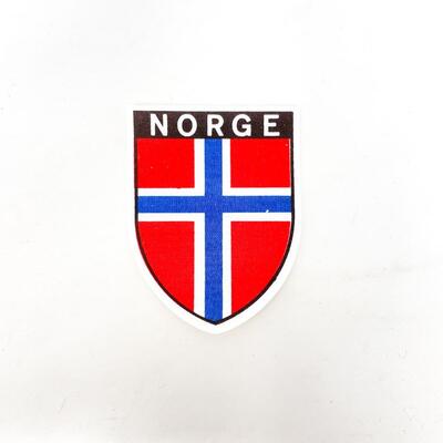 NORGE (NORWAY) SOUVENIR BADGE/PATCH