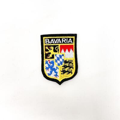 BAVARIA COAT OF ARMS SOUVENIR BADGE/PATCH