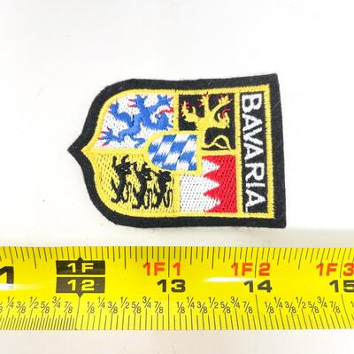 BAVARIA COAT OF ARMS SOUVENIR BADGE/PATCH