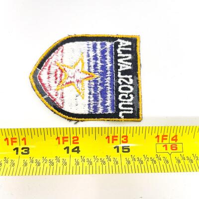 JUGOSLAVIJA (YUGOSLAVIA) SOUVENIR BADGE/PATCH