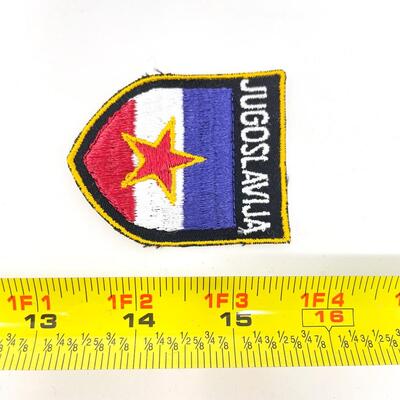 JUGOSLAVIJA (YUGOSLAVIA) SOUVENIR BADGE/PATCH