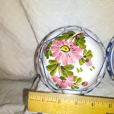 Set of 4 Vintage Ceramic Molds or Wall Decor
