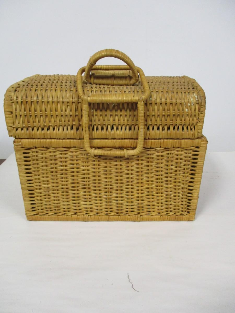 Wicker Picnic Basket