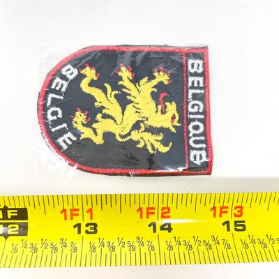 BELGIQUE (BELGIUM) SOUVENIR BADGE/PATCH