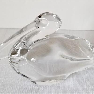 Lot #96  BACCARAT Pelican