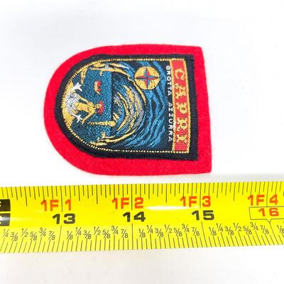 GROTTA AZZURRA, CAPRI, ITALY SOUVENIR BADGE/PATCH