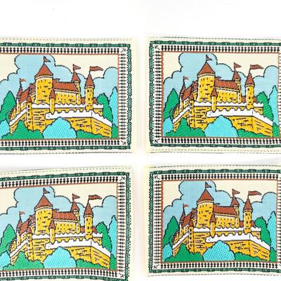 CASTLE PATCHES SET OF 5