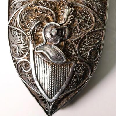 Fine Scottish Silver Sheath Cover by William Dow